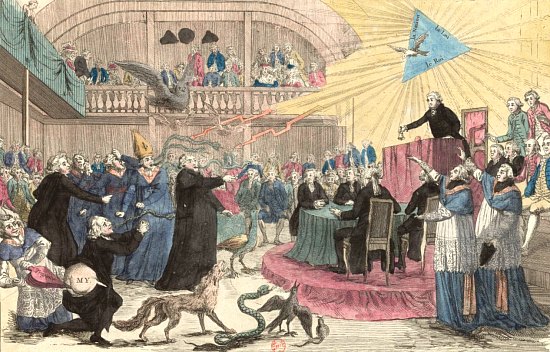 Il 12 luglio 1791 l'Assemblea Costituente, con l'aiuto di Talleyrand, decretò la Costituzione Civile del Clero, l’attacco più temibile che la Chiesa cattolica abbia subito negli ultimi secoli.