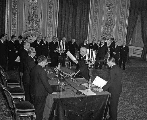 23 Aprile 1956 – La prima seduta della Corte Costituzionale