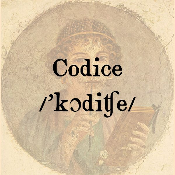 Codice, s.m.