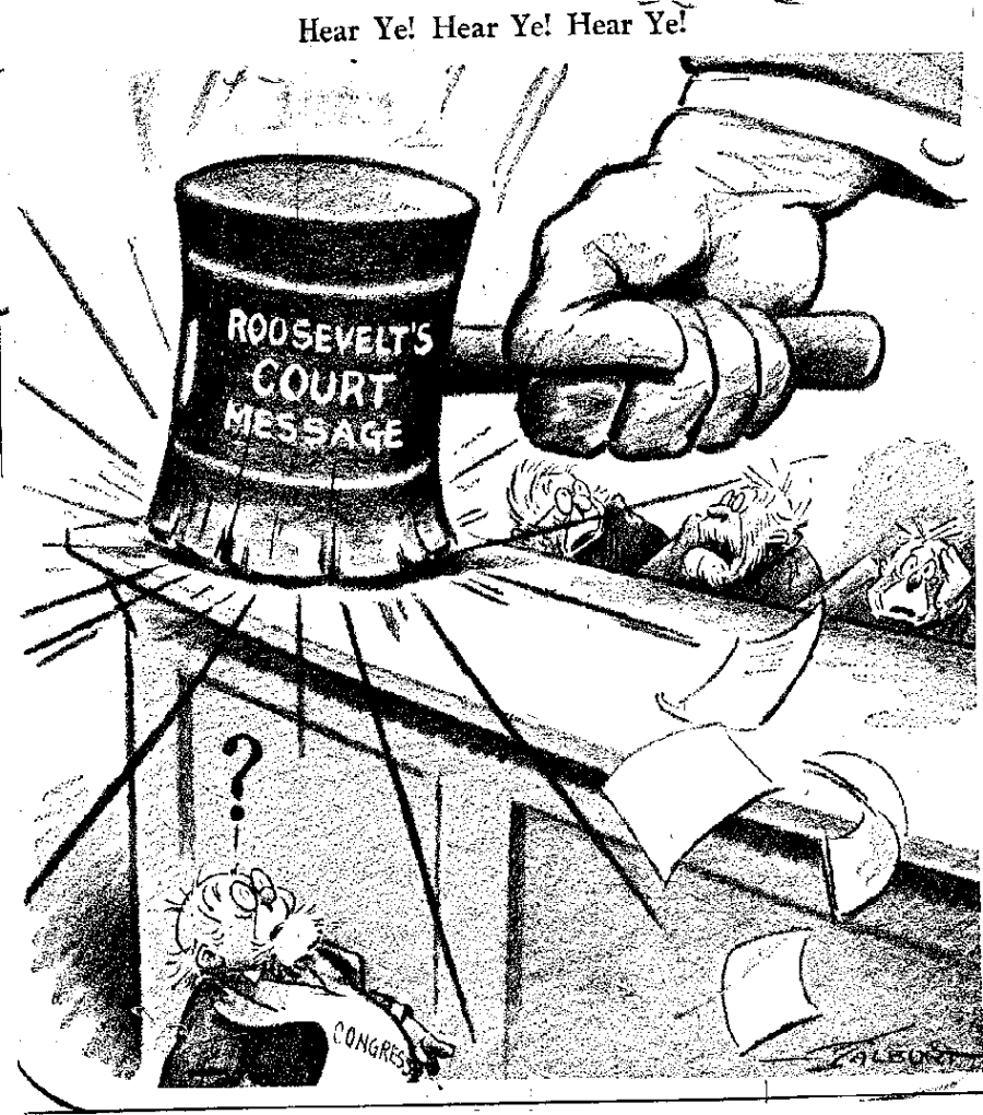 22 Luglio 1937 – Il Senato USA boccia il Court-Packing Plan di FDR