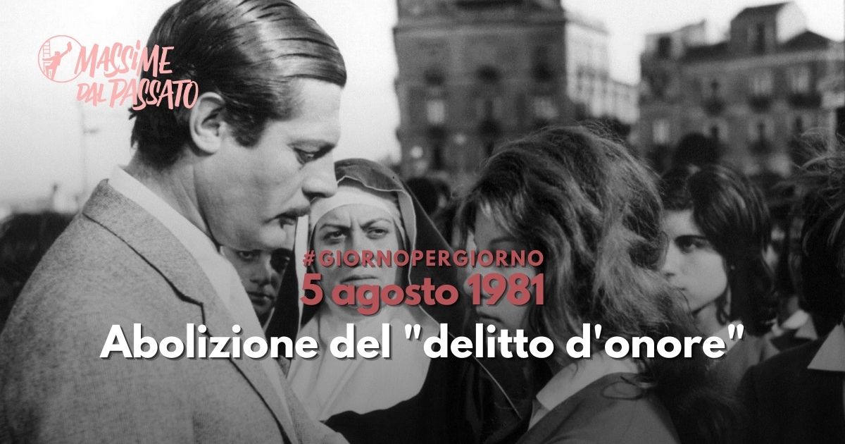 5 agosto 1981 Abolizione del 5 agosto 1981 Abolizione del