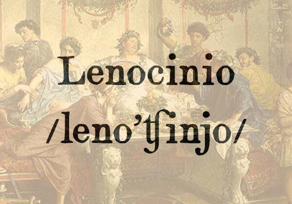 Lenocinio, s.m.