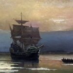 21 dicembre 1620 – William Bradford e i pellegrini della Mayflower sbarcano sulla Plymouth Rock