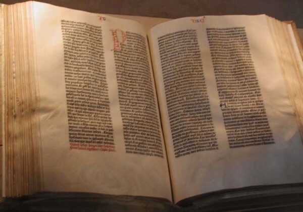 23 febbraio 1455 – Pubblicata la Bibbia di Gutenberg