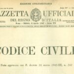 16 marzo 1942 - Promulgato il Codice Civile