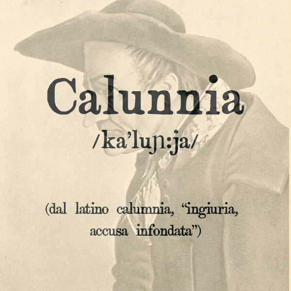 Calunnia, s.f.