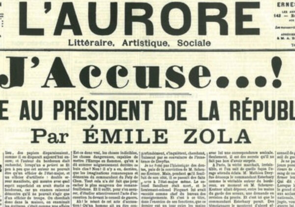 J’accuse di Émile Zola tradotto in italiano