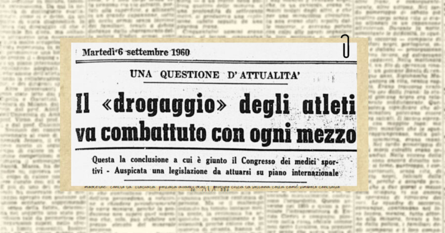 Il primo caso di doping in Italia
